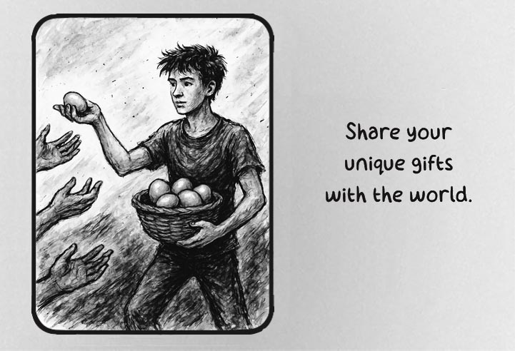 11. Share the gift
